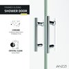 Anzzi Enchant 70in x 604in Framed Sliding Shower Door in Chrome SD-AZ15-01CH